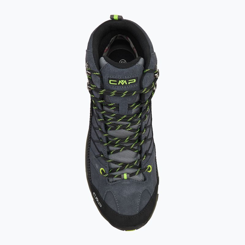 Pánské trekové boty CMP Rigel Mid grey/yellow fluo 5
