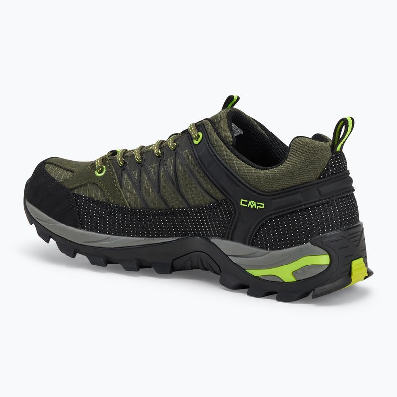 Pánské trekové boty CMP Rigel Low Wp jungle/yellow fluo 3