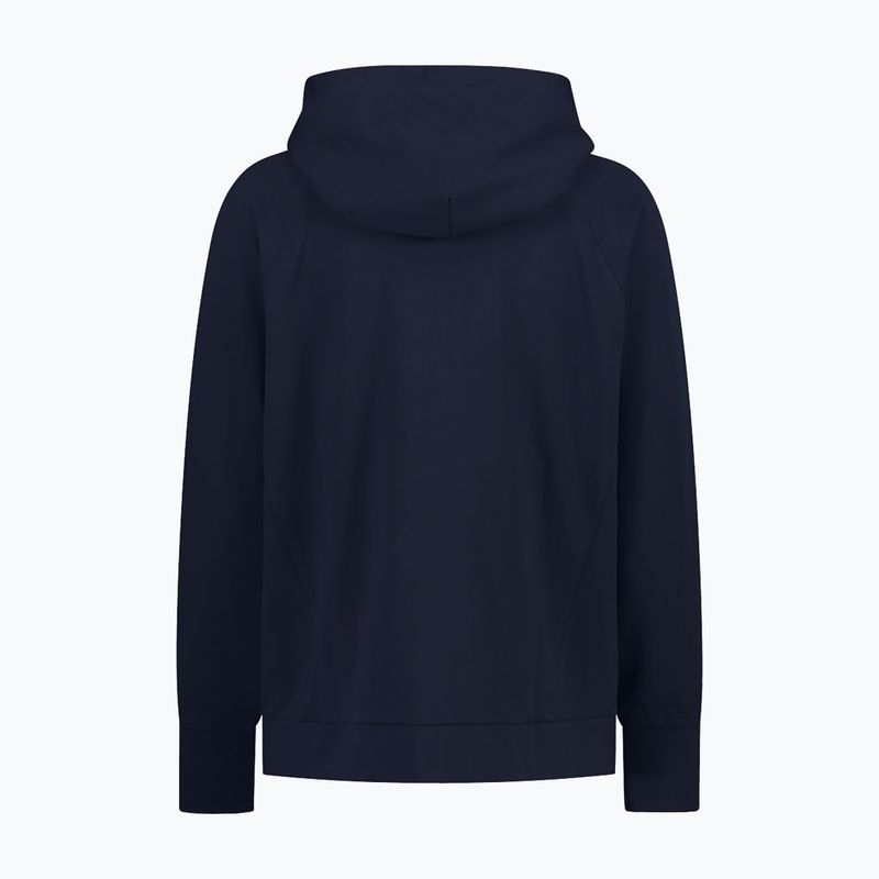 Dámská mikina CMP 34D7116 Fix Hood black/blue 2
