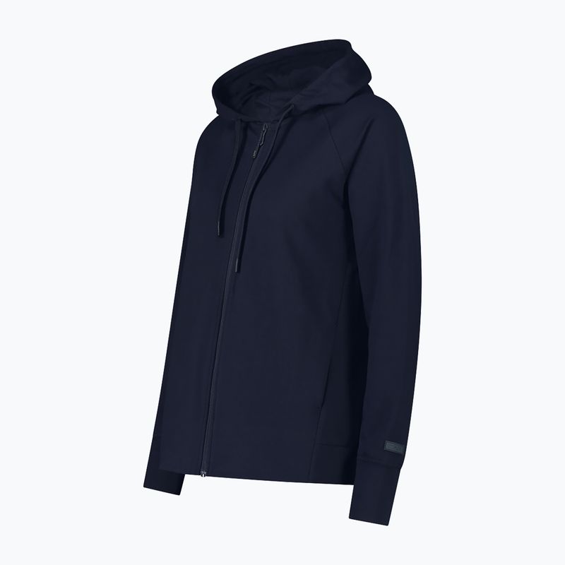 Dámská mikina CMP 34D7116 Fix Hood black/blue 3
