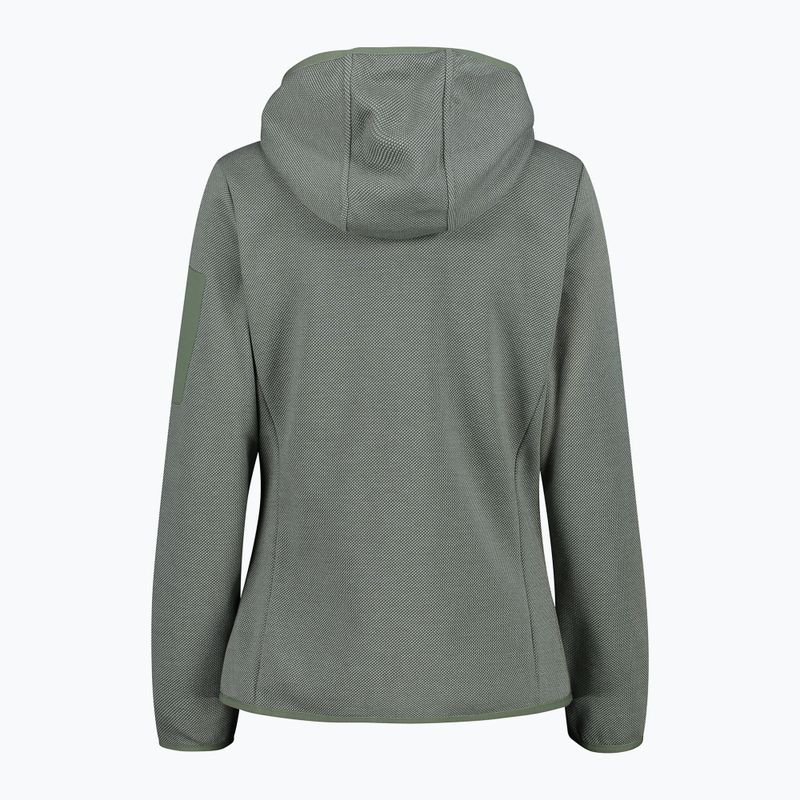 Dámská treková mikina CMP Zip Hood salvia/jade 3
