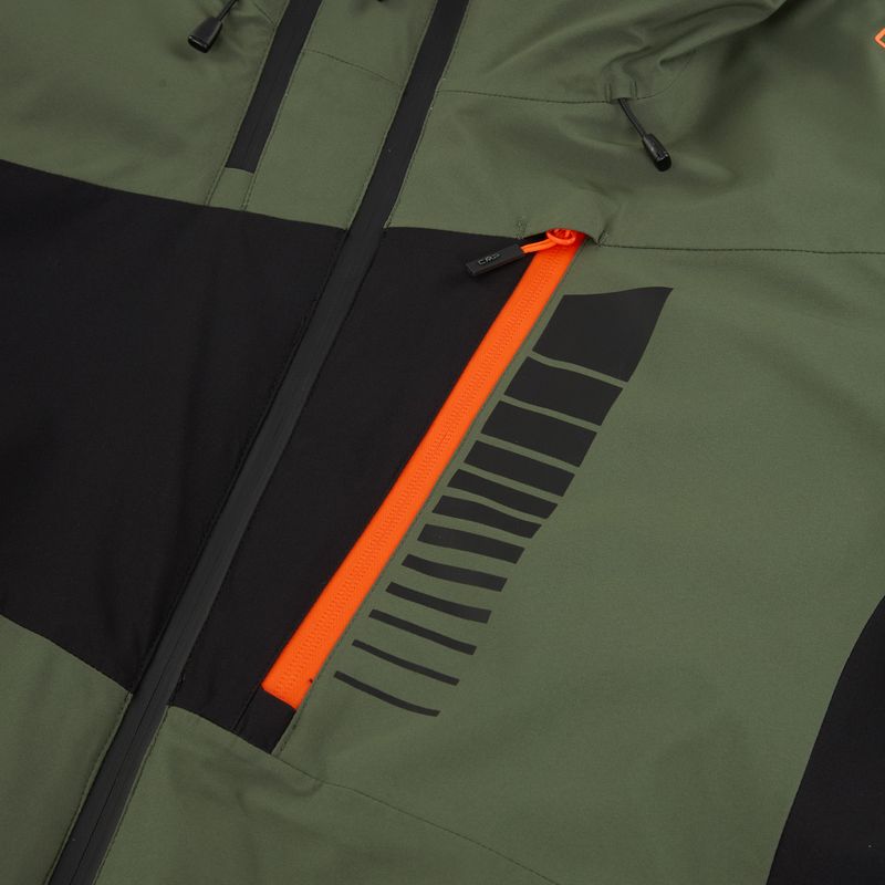 Pánská lyžařská bunda CMP 34W4667 olivová 3