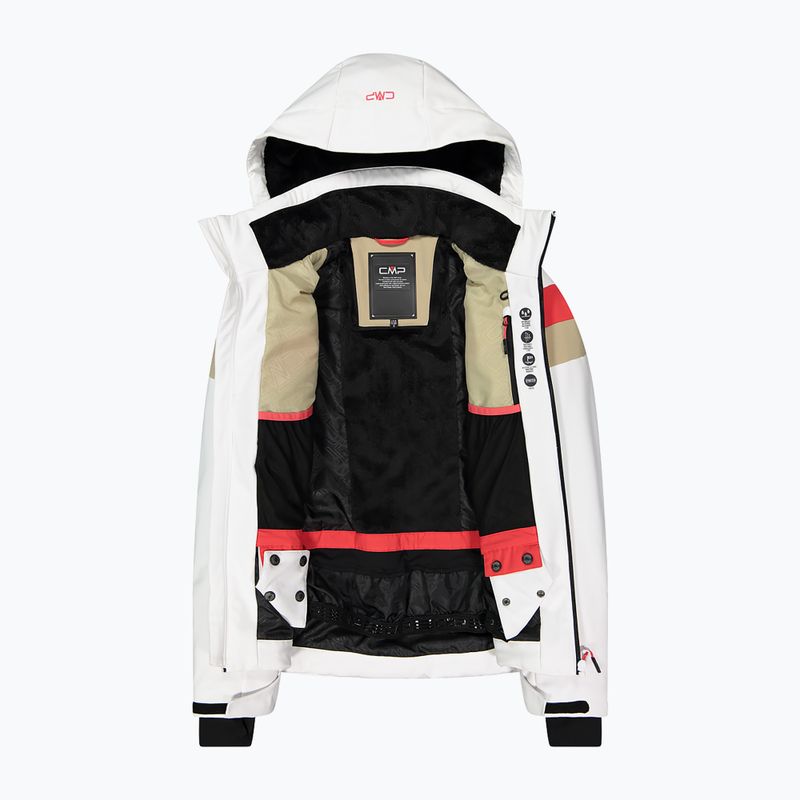 Dámská lyžařská bunda CMP 34W4536 bianco 4