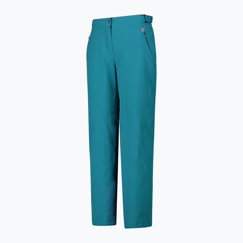 Dámské lyžařské kalhoty CMP 3W18596N teal 3