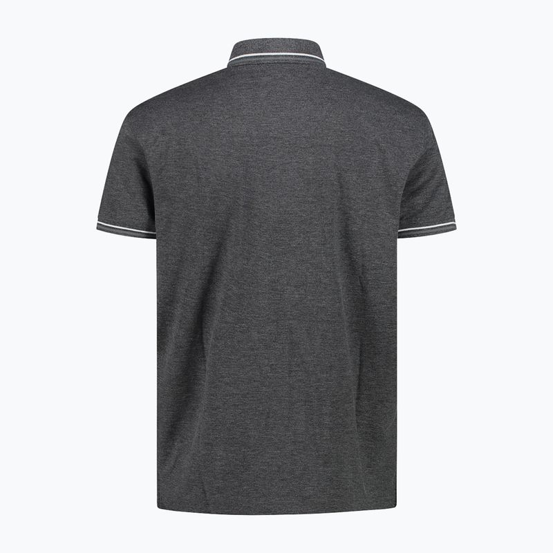 Pánské polo tričko CMP 34D5987 nero 2