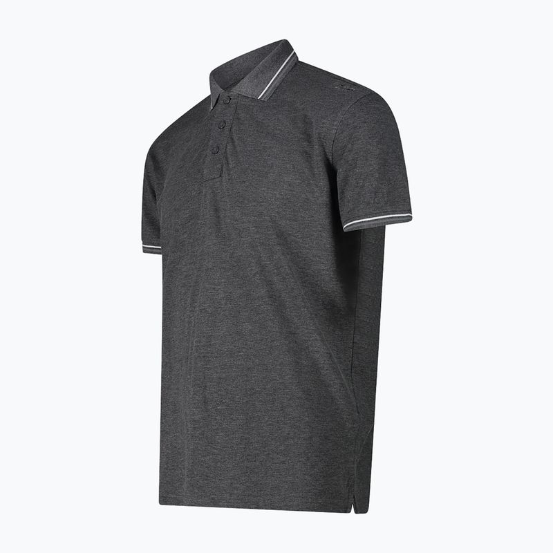 Pánské polo tričko CMP 34D5987 nero 3