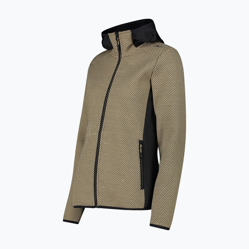 Dámská mikina CMP 34H2876 sesamo/ anthracite 3
