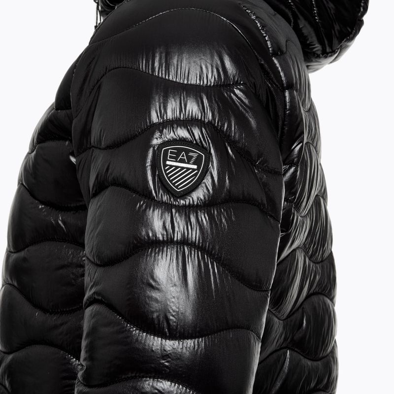 Pánská lyžařská mikina EA7 Emporio Armani Ski St. Moritz Light Padded Packable black 3