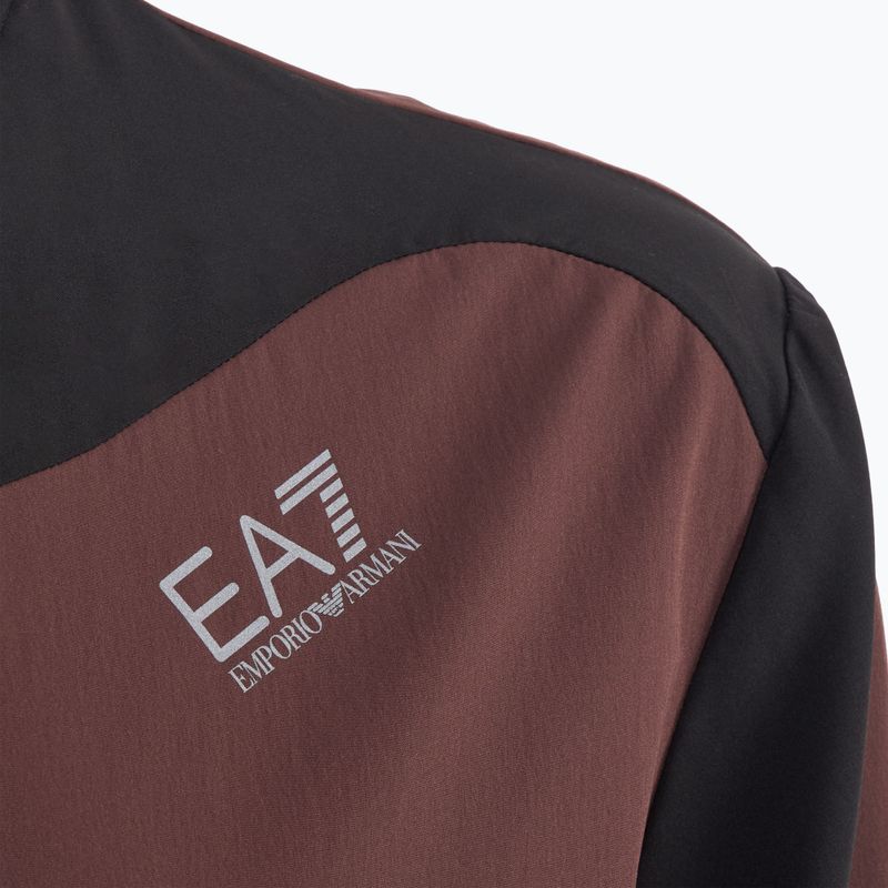 Pánská mikina  EA7 Emporio Armani Ventus7 Lab Tee puce 3
