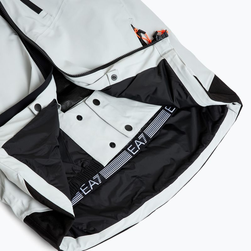 Pánská lyžařská bunda EA7 Emporio Armani Ski Cortina Fashion Toray quiet gray 6