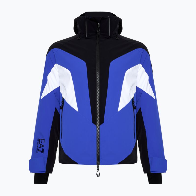 Pánská lyžařská bunda EA7 Emporio Armani Ski Cortina Colorblock Toray new royal blue