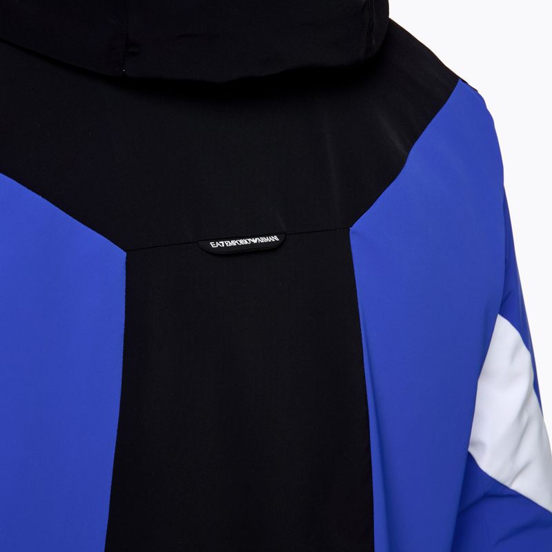 Pánská lyžařská bunda EA7 Emporio Armani Ski Cortina Colorblock Toray new royal blue 7