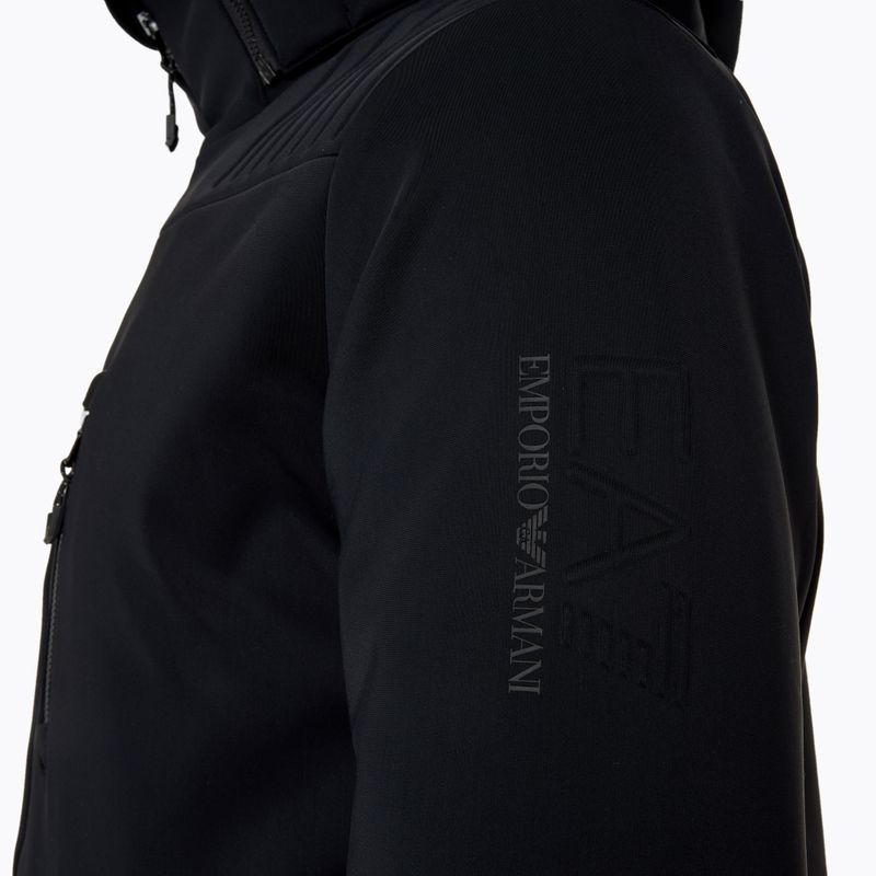 Pánská lyžařská bunda EA7 Emporio Armani Ski Kitzbuhel Softshell black 3