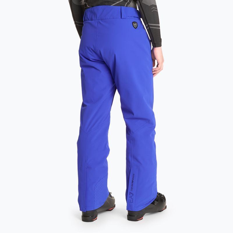 Pánské lyžařské kalhoty EA7 Emporio Armani Ski Cortina Toray new royal blue 2