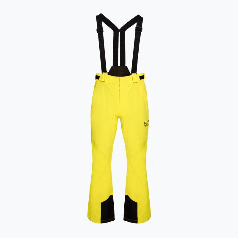 Pánské lyžařské kalhoty EA7 Emporio Armani Ski Kitzbuhel Protectum blazing yellow