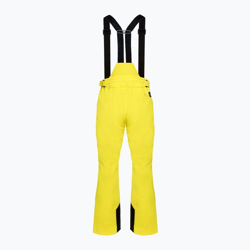 Pánské lyžařské kalhoty EA7 Emporio Armani Ski Kitzbuhel Protectum blazing yellow 2