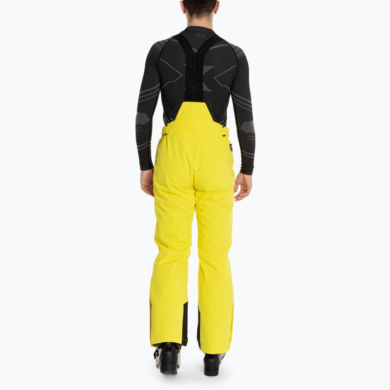 Pánské lyžařské kalhoty EA7 Emporio Armani Ski Kitzbuhel Protectum blazing yellow 2