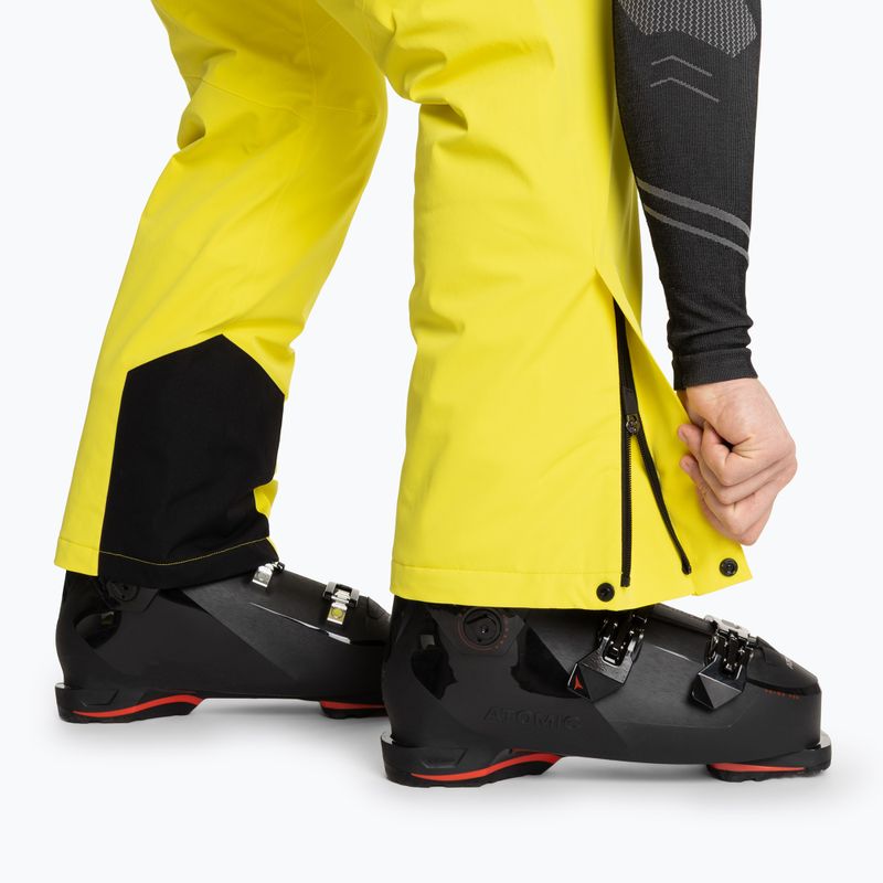 Pánské lyžařské kalhoty EA7 Emporio Armani Ski Kitzbuhel Protectum blazing yellow 5