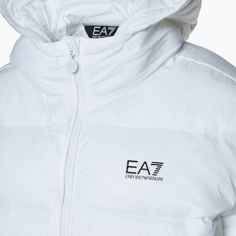 Dámská bunda  EA7 Emporio Armani Train Shiny ECO Extra Padded Bomberka white 3