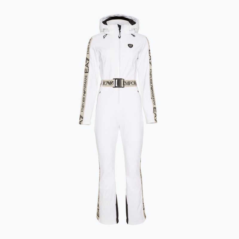 Dámská lyžařská kombinéza EA7 Emporio Armani Ski Kitzbuhel Softshell white