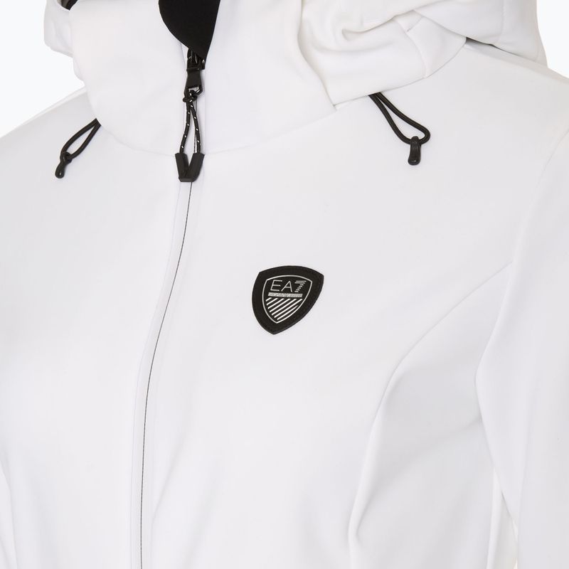 Dámská lyžařská kombinéza EA7 Emporio Armani Ski Kitzbuhel Softshell white 3