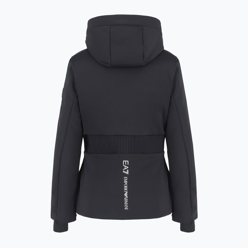 Dámská lyžařská bunda EA7 Emporio Armani Ski Kitzbuhel Softshell black 2