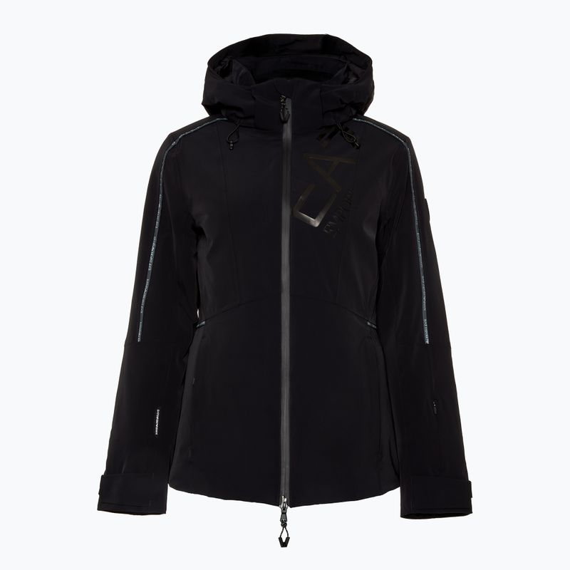 Dámská lyžařská bunda EA7 Emporio Armani Ski Cortina Logo Toray black