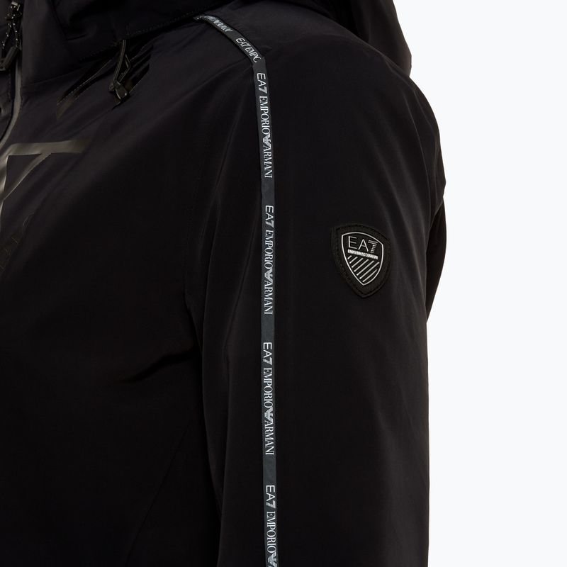 Dámská lyžařská bunda EA7 Emporio Armani Ski Cortina Logo Toray black 4