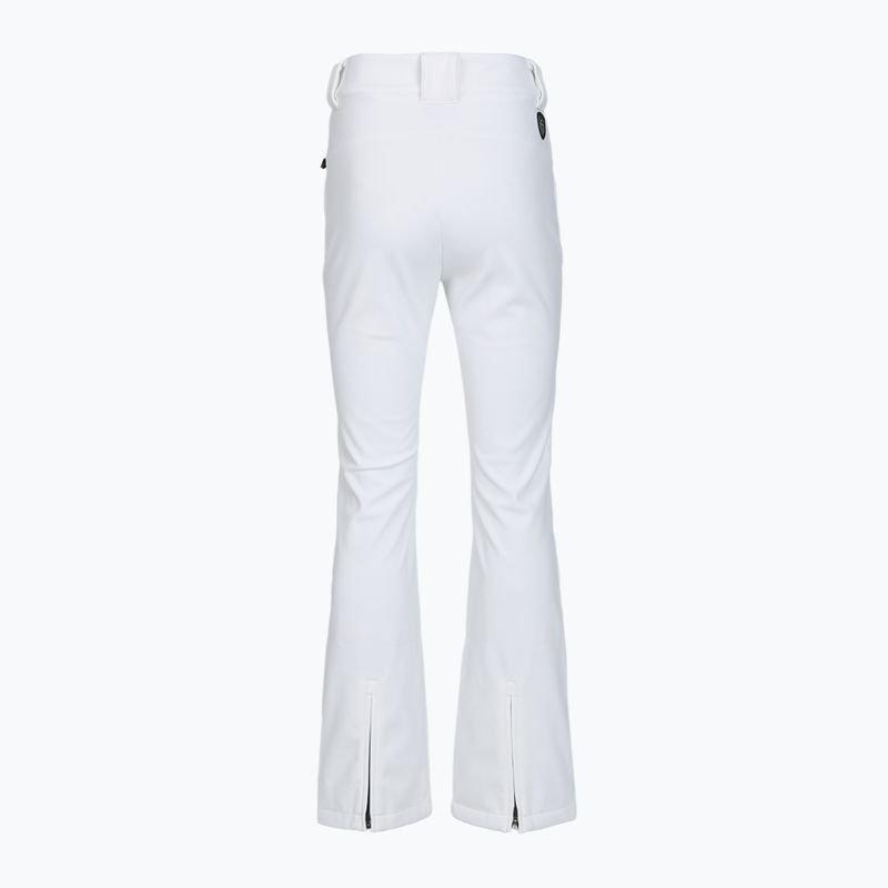 Dámské lyžařské kalhoty EA7 Emporio Armani Ski Kitzbuhel High Waisted Softshell white 2