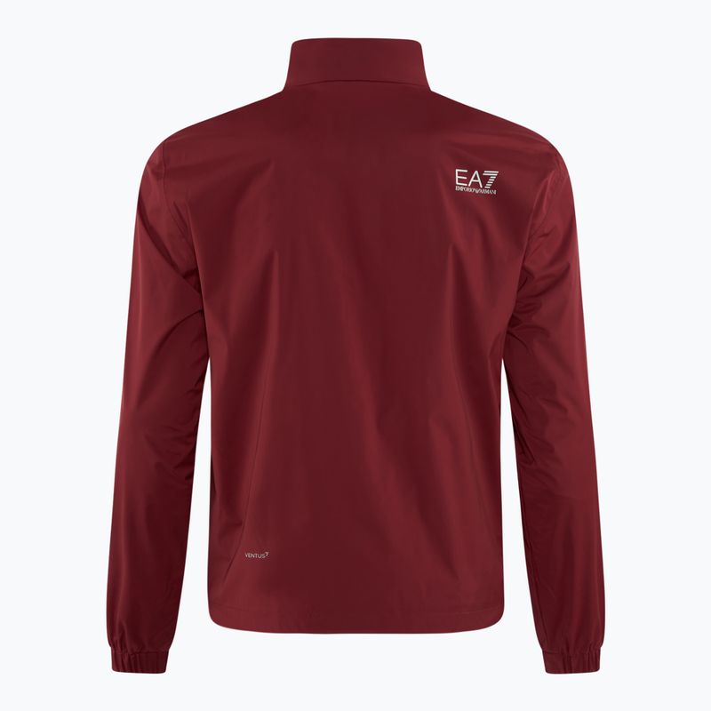 Pánská bunda  EA7 Emporio Armani Golf Pro Windbreaker syrah 2