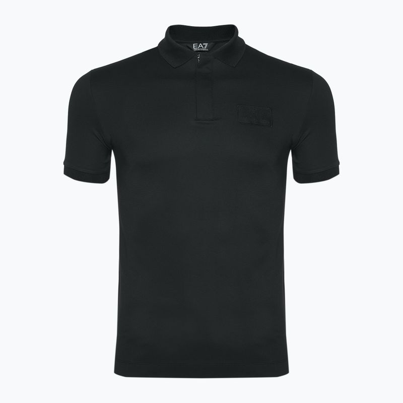 Pánské tričko  EA7 Emporio Armani Train Lux Polo Modal black