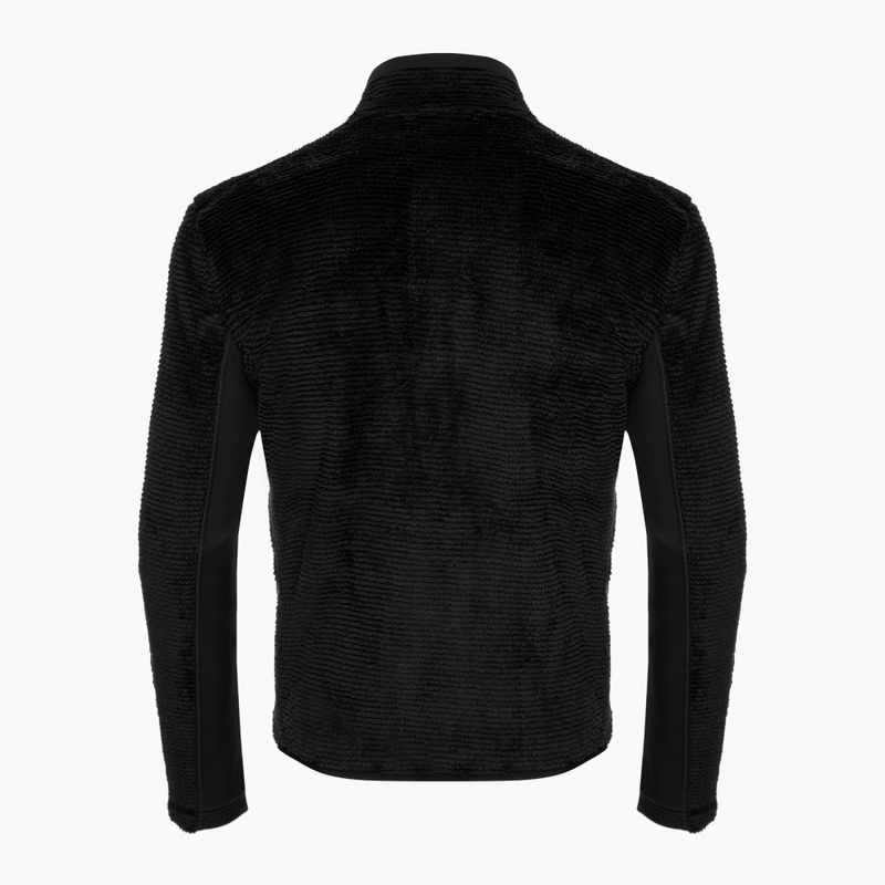 Pánská lyžařská mikina EA7 Emporio Armani Ski Cortina Polarfleece black 2