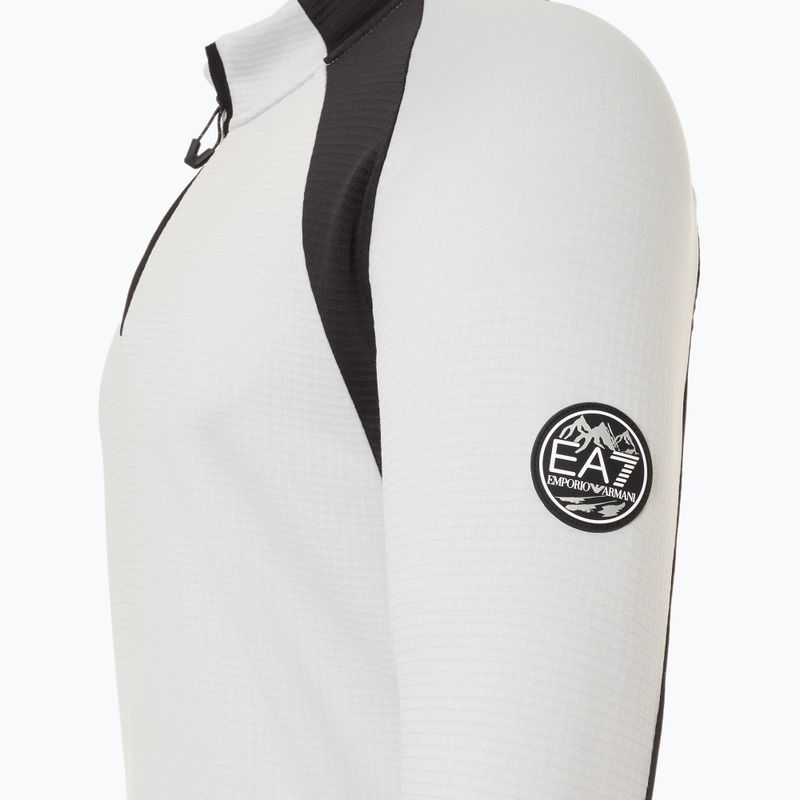Pánská lyžařská mikina EA7 Emporio Armani Ski St. Moritz Powerstretch T-Top quiet grey 3