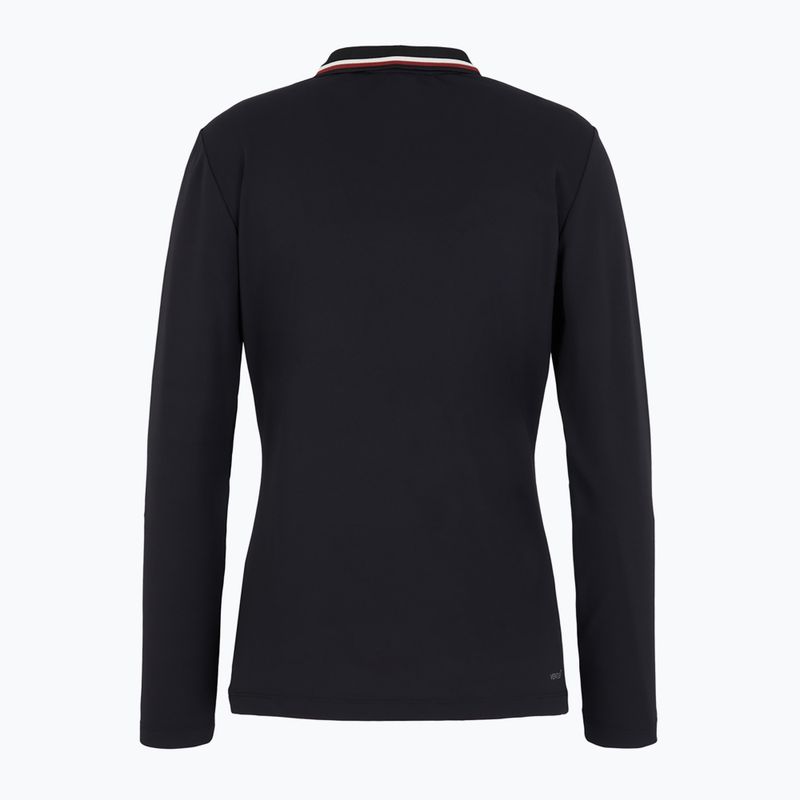 Dámské tričko longsleeve EA7 Emporio Armani Golf Pro Polo black 2