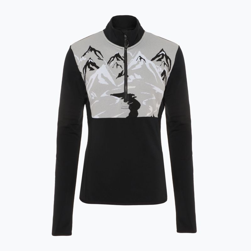 Dámská lyžařská mikina EA7 Emporio Armani Ski St. Moritz Powerstretch T-Top black