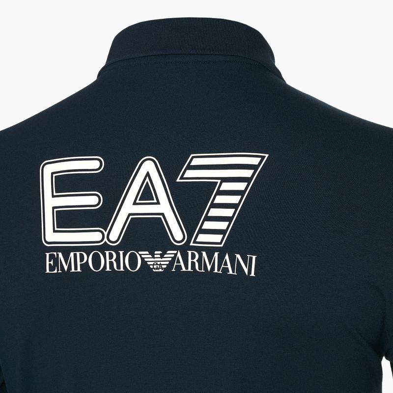 Pánské tričko  EA7 Emporio Armani Train Visibility Polo armani blue 4