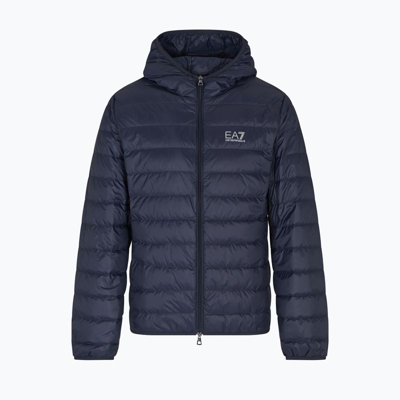 Pánská bunda EA7 Emporio Armani Train Core Id Down Light Jacket Hoodie armani blue