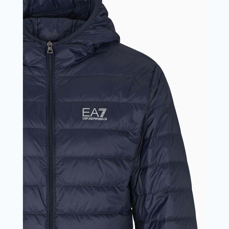 Pánská bunda EA7 Emporio Armani Train Core Id Down Light Jacket Hoodie armani blue 3