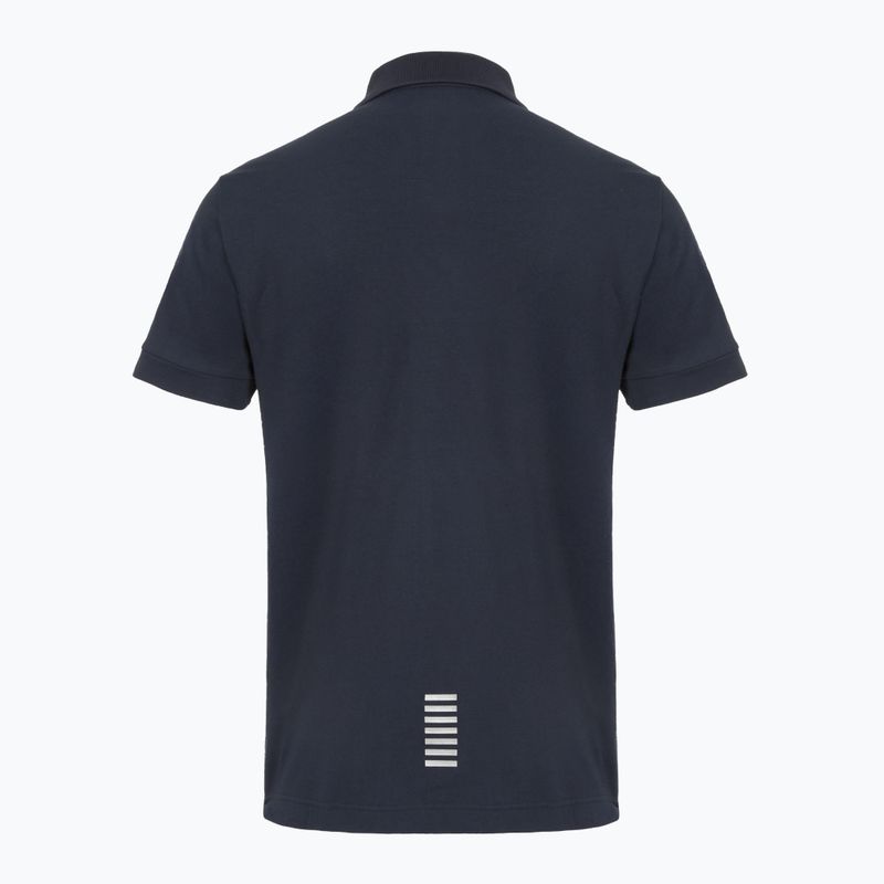 Pánské polo tričko  EA7 Emporio Armani Core Identity Polo armani blue 2