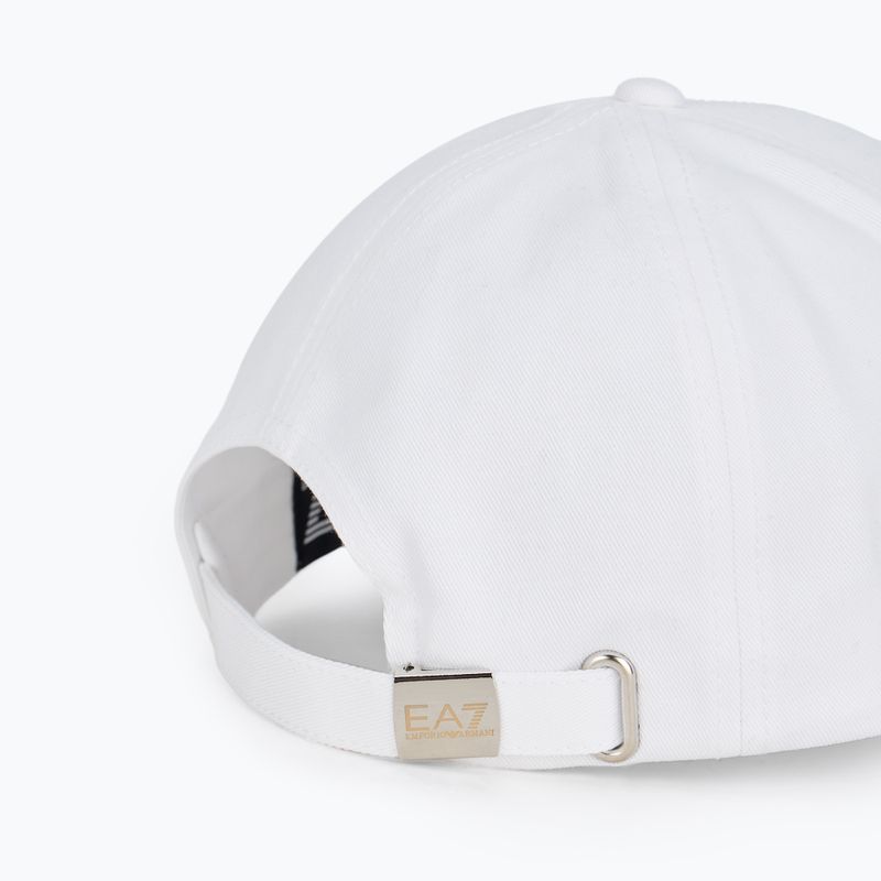 Kšiltovka EA7 Emporio Armani TrainCore IdentityLogo white/black 4