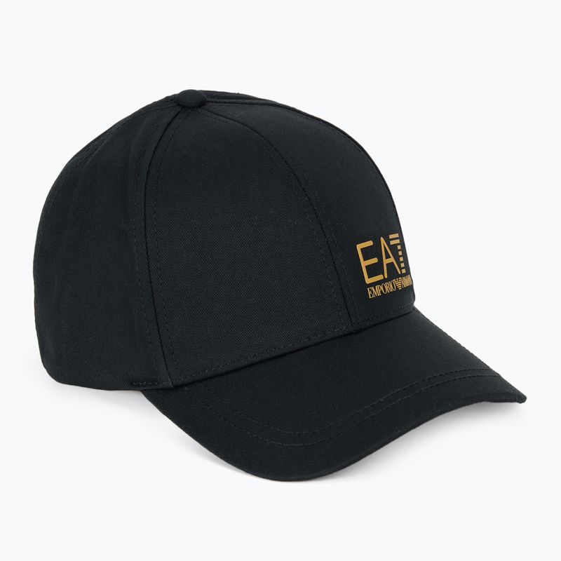 Kšiltovka EA7 Emporio Armani TrainCore IdentityLogo black/gold