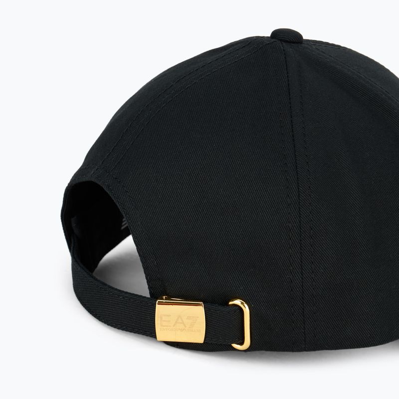 Kšiltovka EA7 Emporio Armani TrainCore IdentityLogo black/gold 4