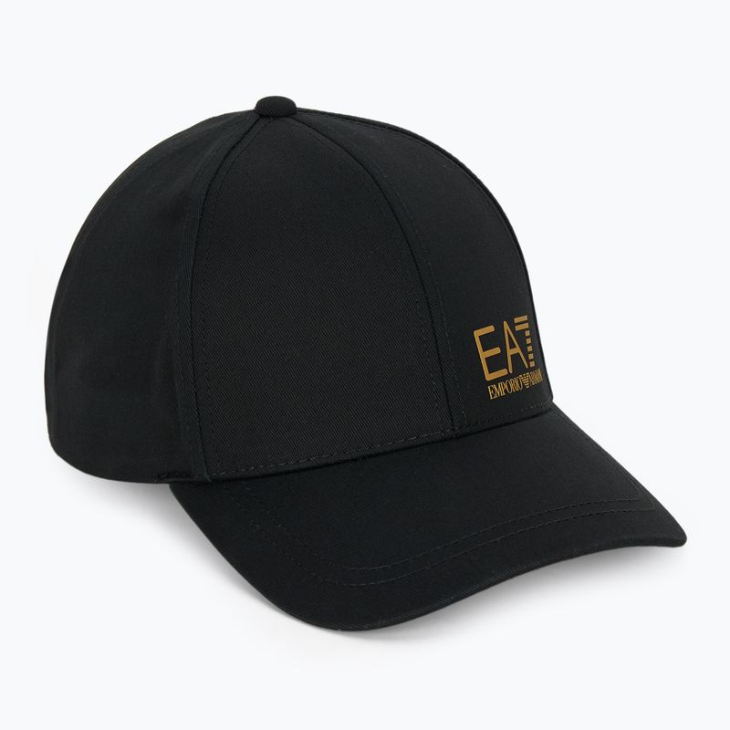Kšiltovka EA7 Emporio Armani TrainCore IdentityLogo black / gold