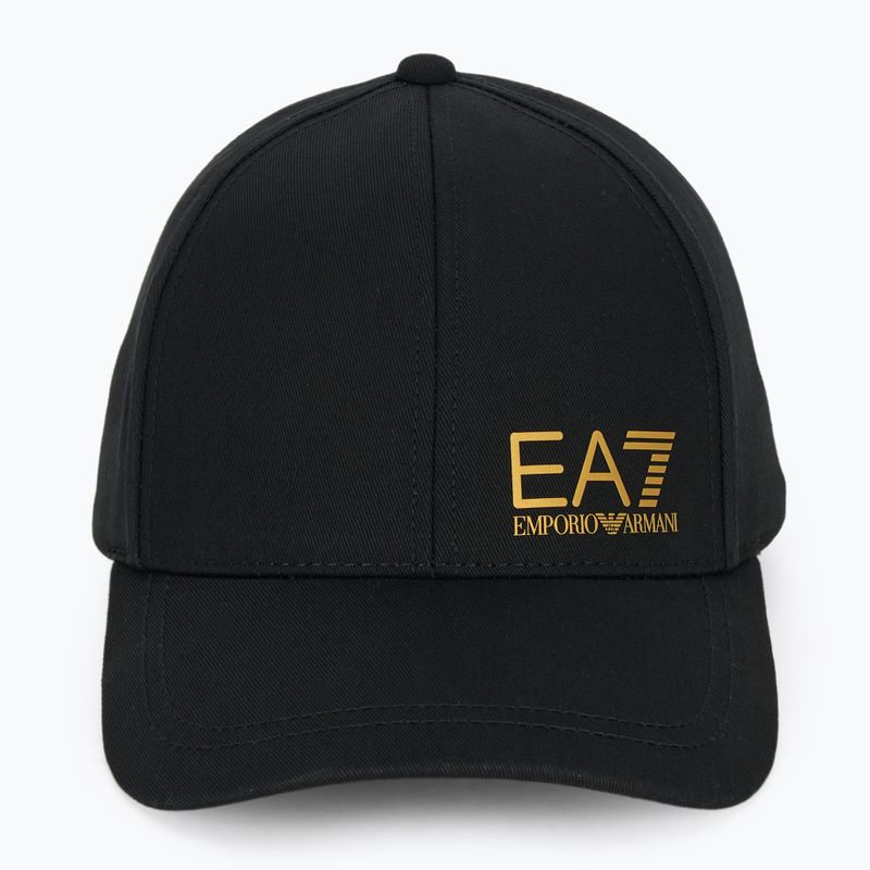 Kšiltovka EA7 Emporio Armani TrainCore IdentityLogo black / gold 2