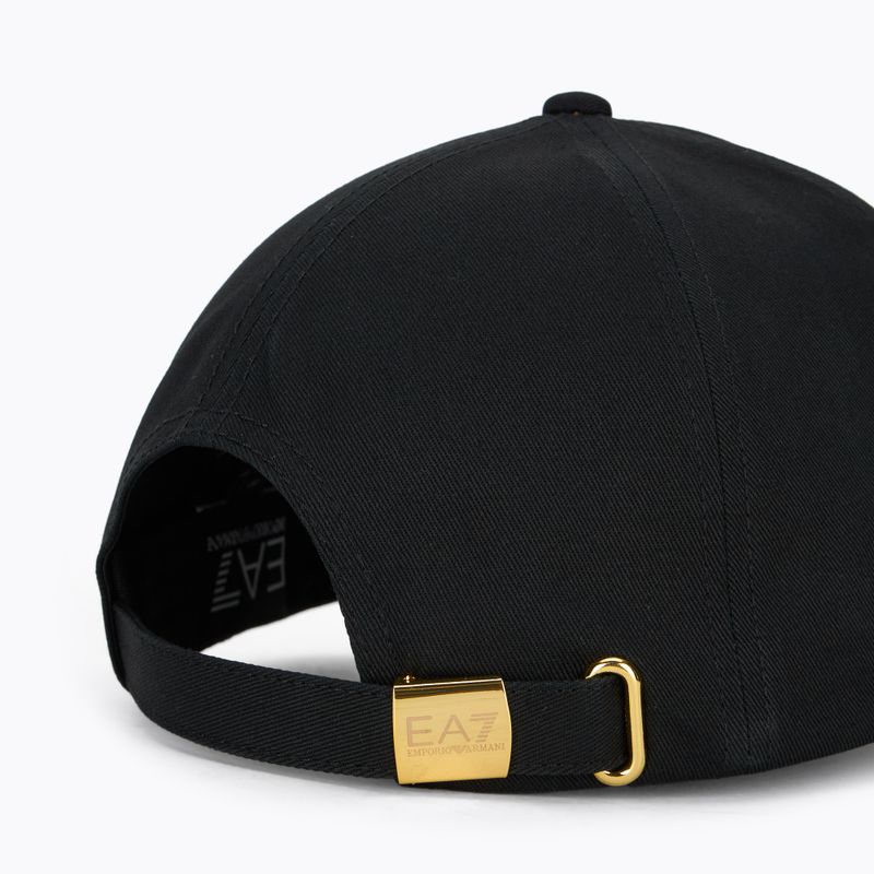 Kšiltovka EA7 Emporio Armani TrainCore IdentityLogo black / gold 4