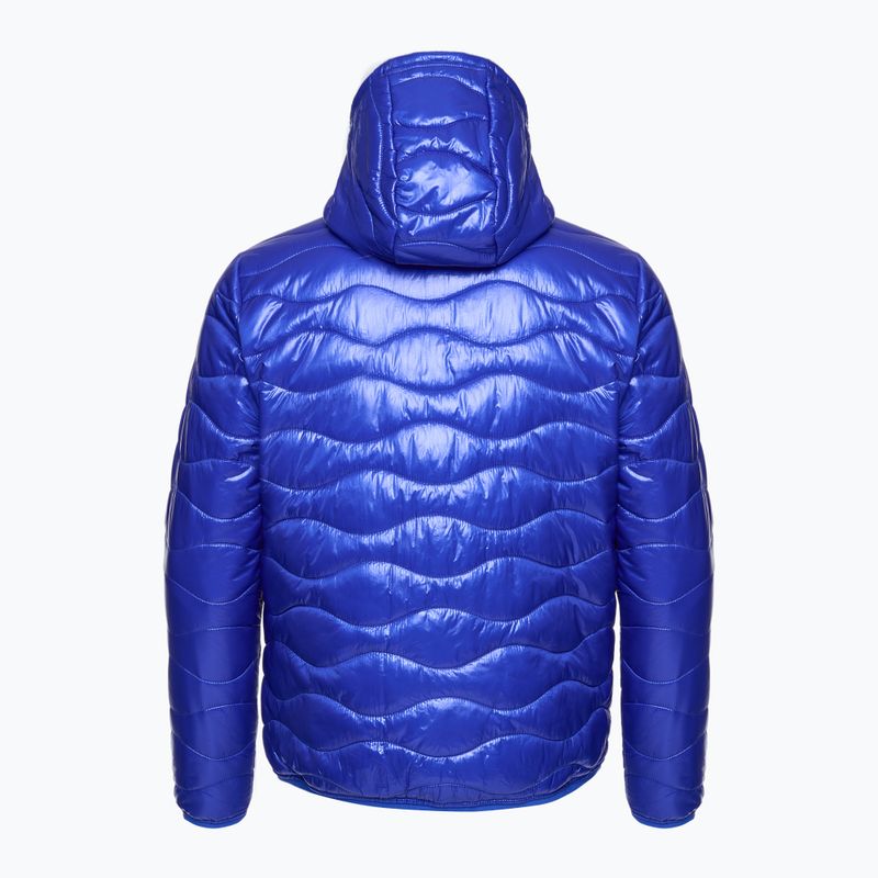 Pánská lyžařská mikina EA7 Emporio Armani Ski St. Moritz Light Padded Packable new royal blue 2