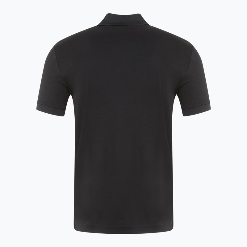 Pánské tričko EA7 Emporio Armani Train 7 Lines Polo black 0200 2