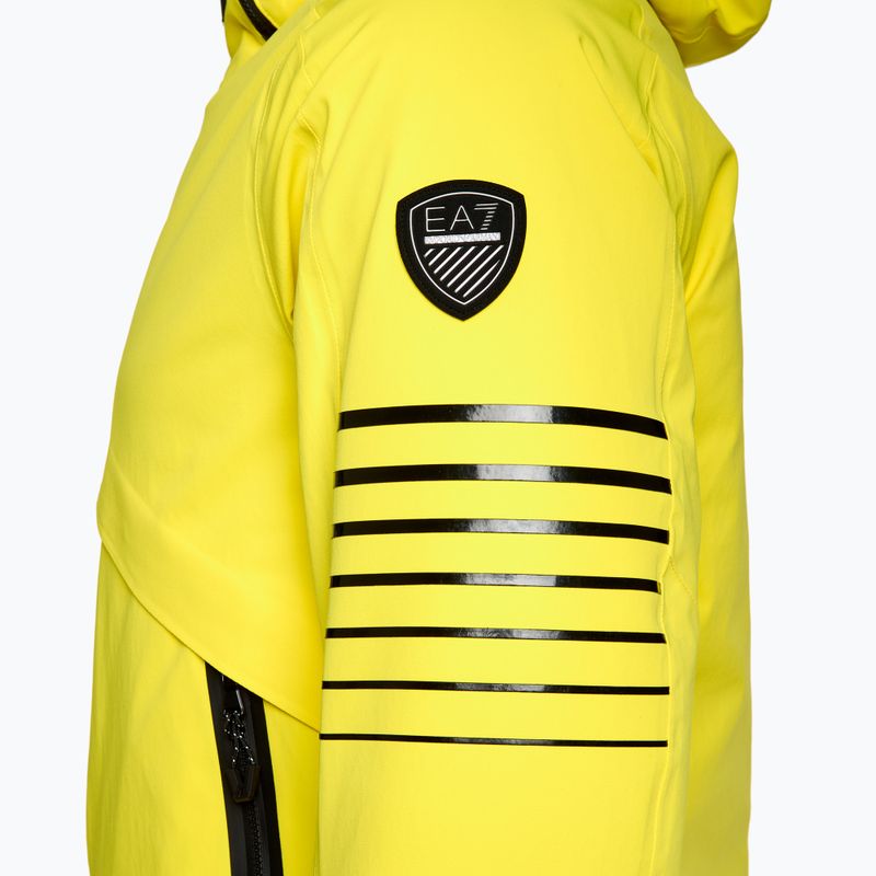 Pánská lyžařská bunda EA7 Emporio Armani Kitzbuhel Protectum Logo blazing yellow 6