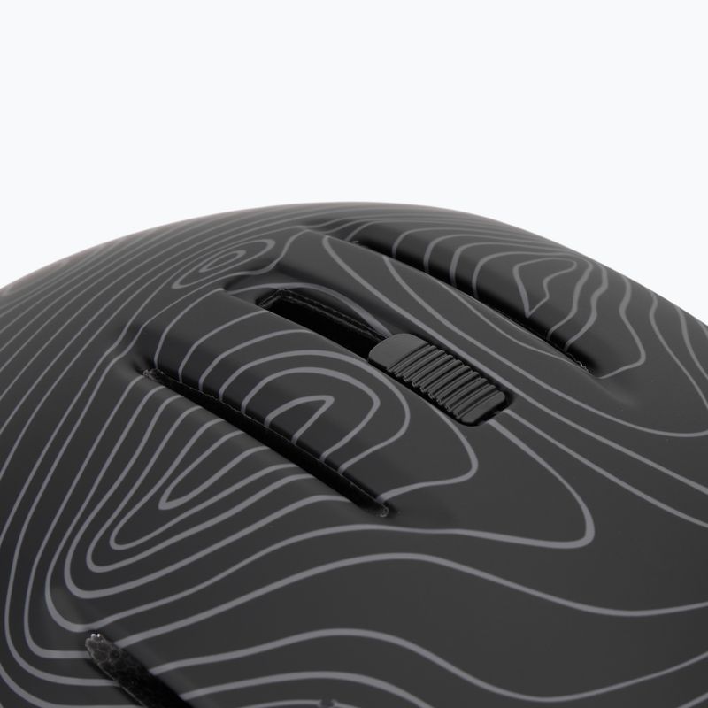 Lyžařská helma Briko Aran matte black/abbey gray 8