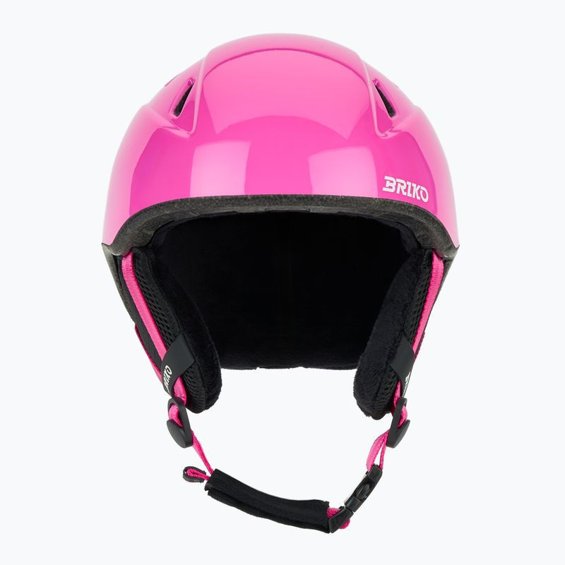 Dětská lyžařská helma Briko Makalu Jr shiny pink/white 2